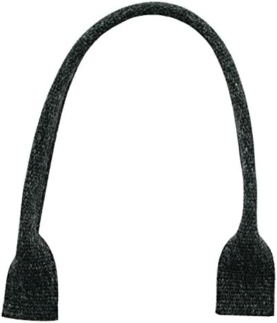 日本紐釦貿易 リネン混マーブル織ハンドル 30cm DCH9711-8 (ご注文単位1組)【直送品】