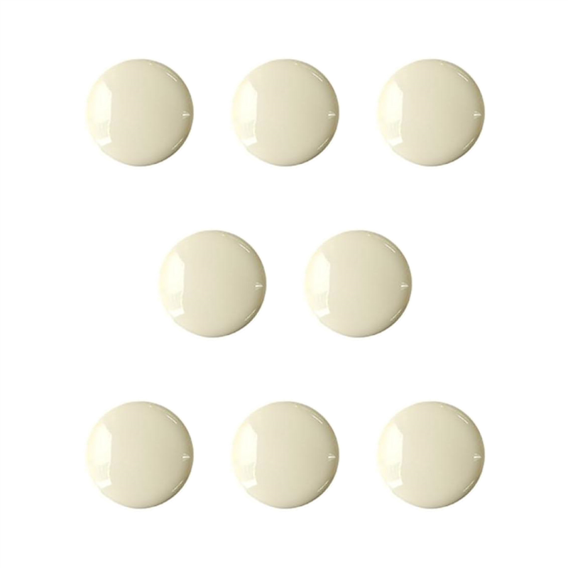 日本紐釦貿易(Nippon Chuko) カラー トンネル穴ボタン 15mm 8個 ベージュ CG3400-15-42 1袋(ご注文単位1袋)【直送品】