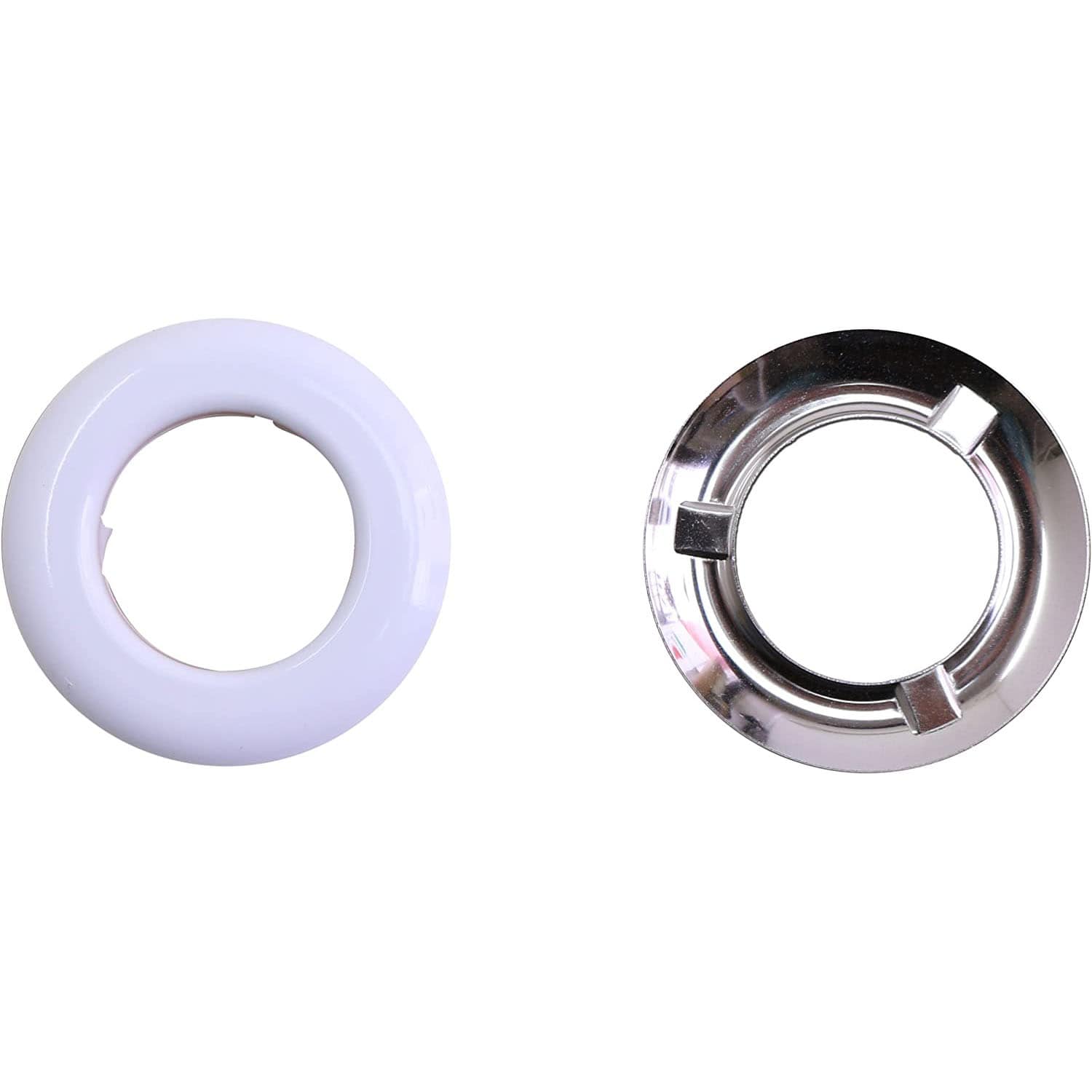 日本紐釦貿易 ツメ式ハトメ 外径50mm 白 2組入 F5-415 (ご注文単位1束)【直送品】