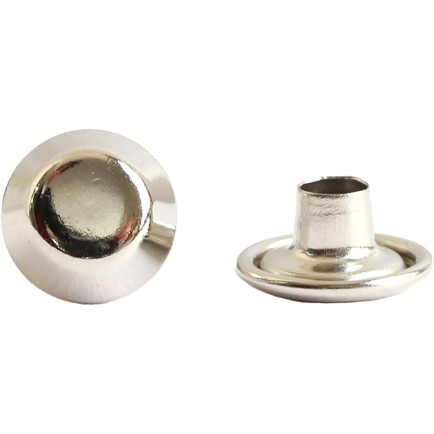 日本紐釦貿易 スタッズプリン型 シルバー 7mm 3組入 SGM-103S （ご注文単位1束）【直送品】