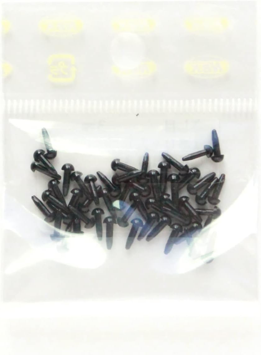 日本紐釦貿易 差し込み丸型さし目 3mm 50個入 CE403 (ご注文単位1束)【直送品】