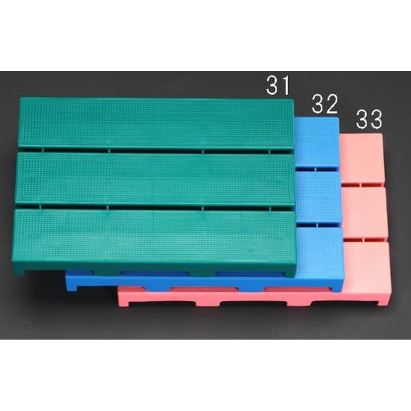 エスコ EA997RJ-33 297x444mmすのこ(プラスチック製/ピンク) 1個(ご注文単位1個)【直送品】