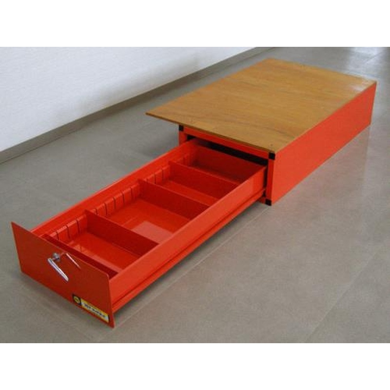 エスコ EA957-23 500x1150x250mm車載フロアーキャビネット 1個(ご注文単位1個)【直送品】