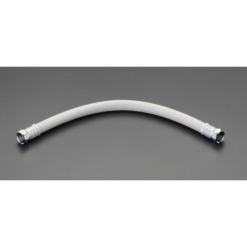 エスコ EA424BC-1 G1/2”x400mm水道用ホース(金具付) 1個(ご注文単位1個)【直送品】