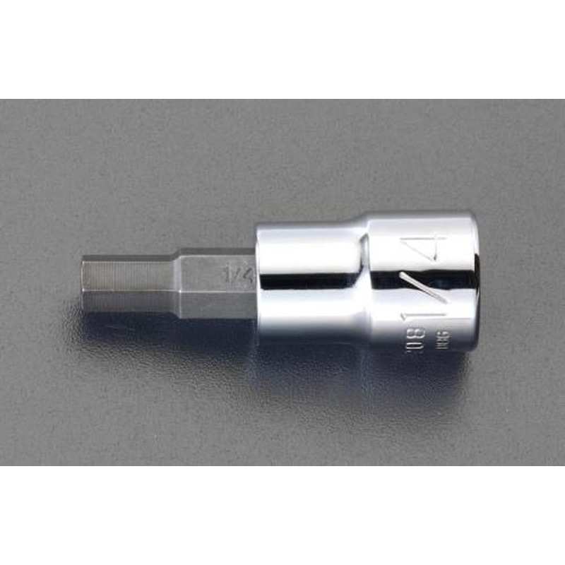 エスコ EA617AW-14 1/2”DRx14mm［INHEX]ビットソケット 1個（ご注文単位1個）【直送品】