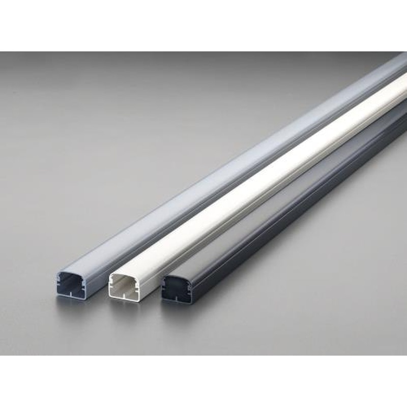 エスコ EA947HM-47 40x30mmx2.0mモールダクト(耐候性/黒) 1個(ご注文単位1個)【直送品】