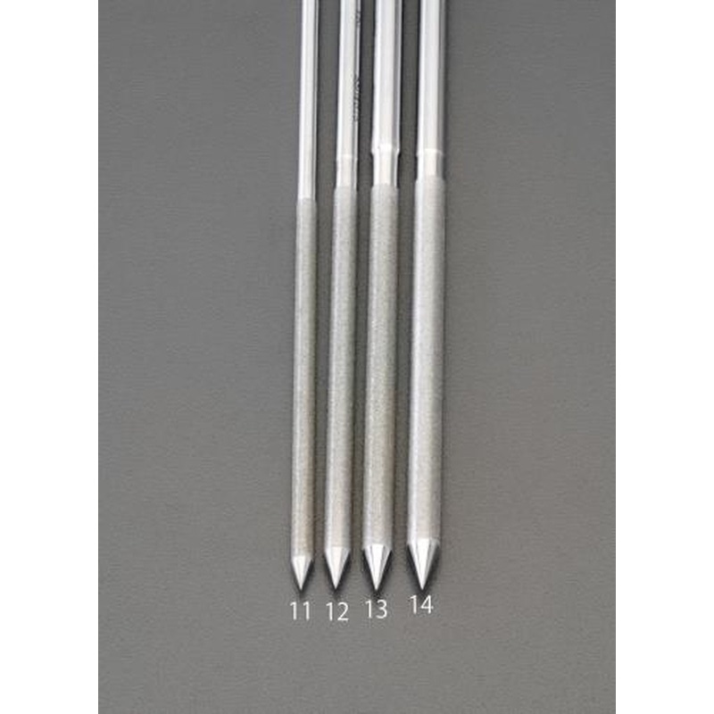 エスコ EA826VN-11 φ3.4x140mmダイヤモンドやすり(丸/#270) 1個(ご注文単位1個)【直送品】