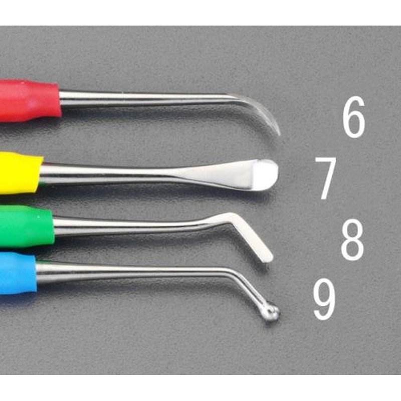 エスコ EA566AB-9 175mmスクレーパー(精密用) 1個（ご注文単位1個）【直送品】