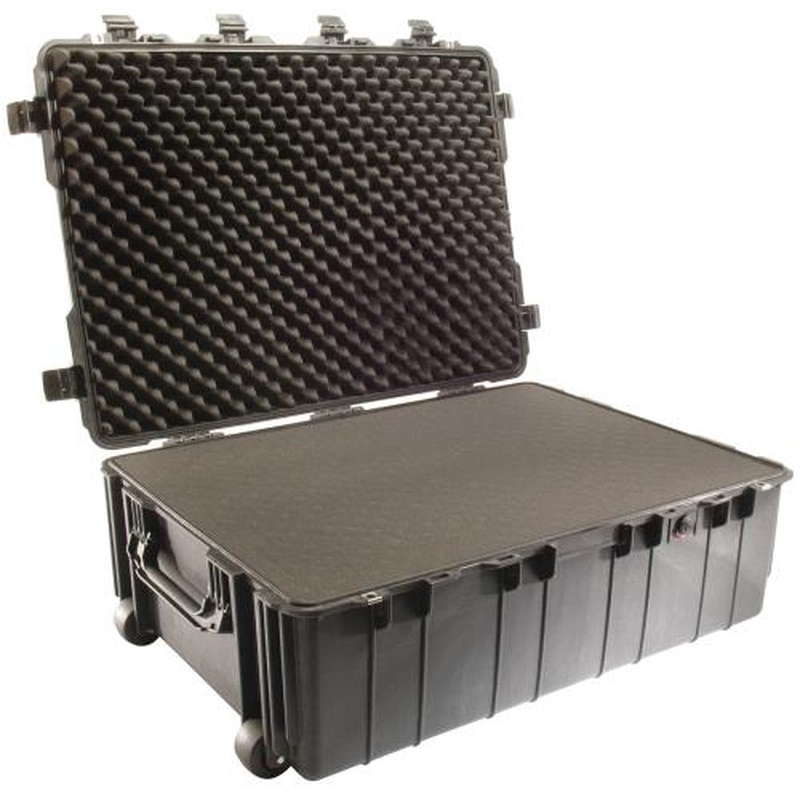 エスコ EA657-173 863x609x317mm/内寸万能防水ケース(黒) 1個（ご注文単位1個）【直送品】