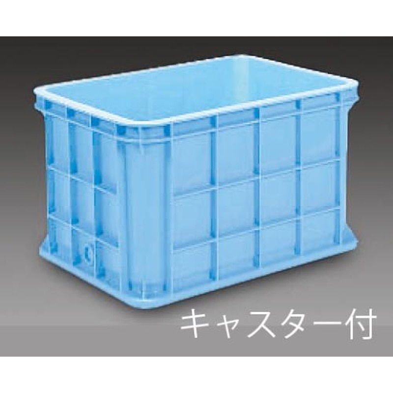 エスコ EA506AG-3 883x642x517mm/211Lコンテナ(キャスター付) 1個(ご注文単位1個)【直送品】