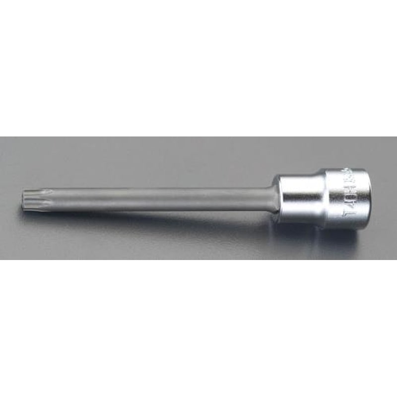 エスコ EA618BN-104 3/8”DR/T30x100mm［Bore-Torx]ビットソケット 1個（ご注文単位1個）【直送品】