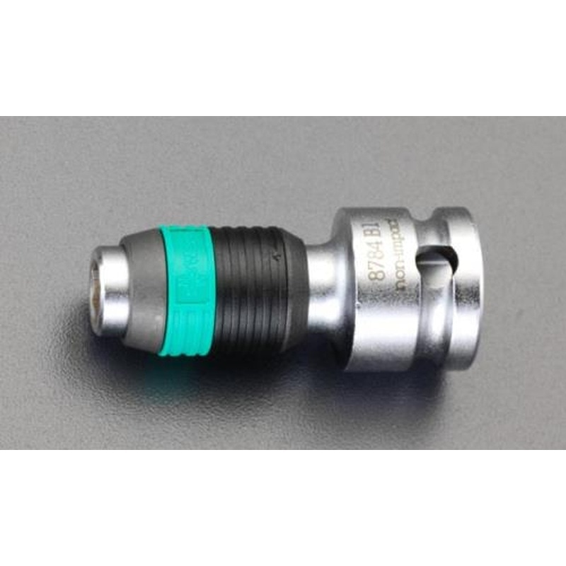 エスコ EA617AH-60 1/4”DRx37mm/1/4”Hexビットホルダー(ZYKLOP) 1個（ご注文単位1個）【直送品】
