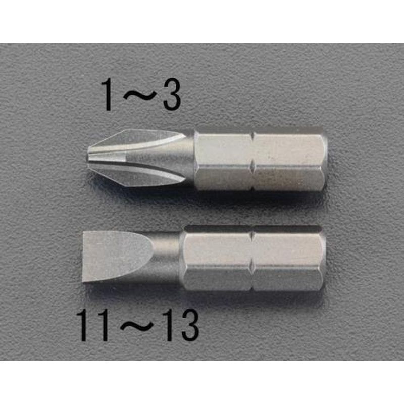 エスコ EA611E-3 #3x25mm［＋]ドライバービット 1個（ご注文単位1個）【直送品】
