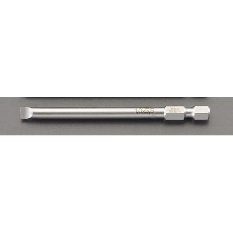 エスコ EA611BS-5.5A 5.5x1.0mm/89mm［-]ドライバービット(ステンレス製) 1個（ご注文単位1個）【直送品】