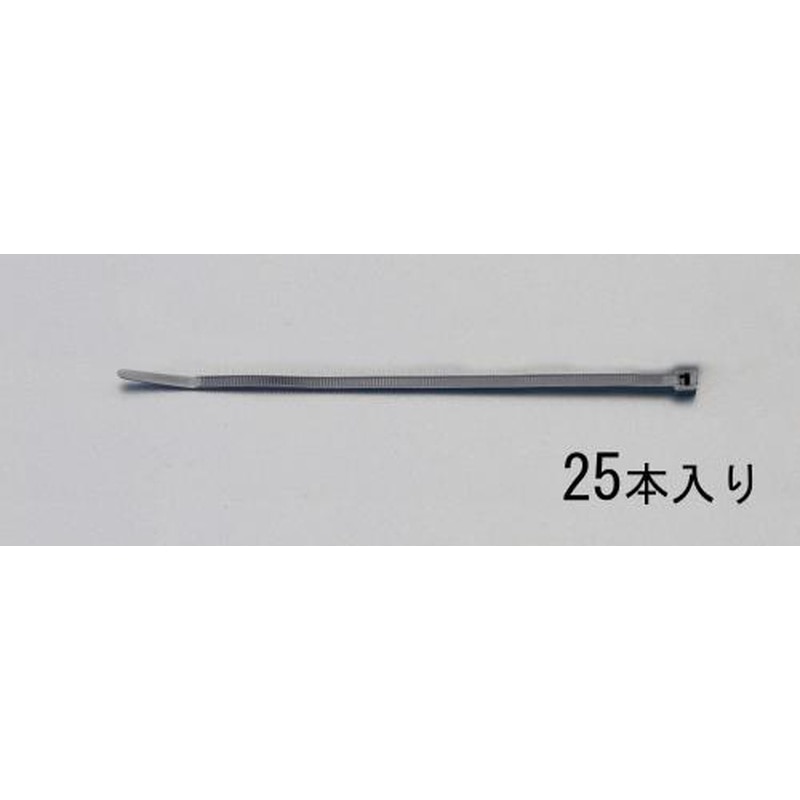 エスコ EA475AJ-55 541x12.7mm結束バンド(耐候性/25本) 1個（ご注文単位1個）【直送品】
