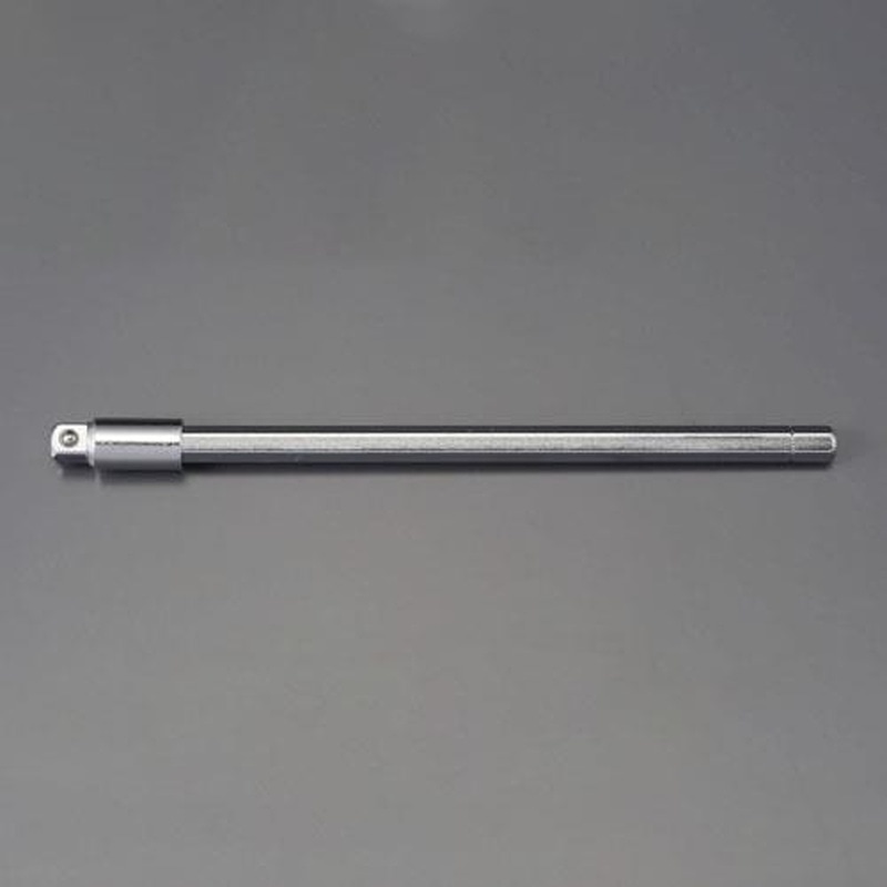 エスコ EA618AX-123 1/4”DRx1/4”HEX/150mmソケットアダプター 1個（ご注文単位1個）【直送品】