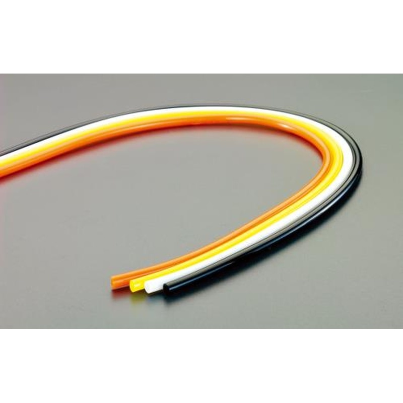 エスコ EA125DC-12 8.0/12mmx20mソフトウレタンチューブ(黄) 1個（ご注文単位1個）【直送品】