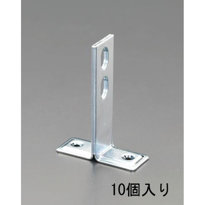 エスコ EA440AS-50 25x50mm二つ穴T足(10個) 1個（ご注文単位1個）【直送品】