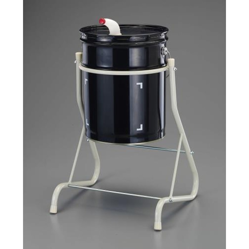 エスコ EA520W-6 20L丸缶用スタンド 1個(ご注文単位1個)【直送品】