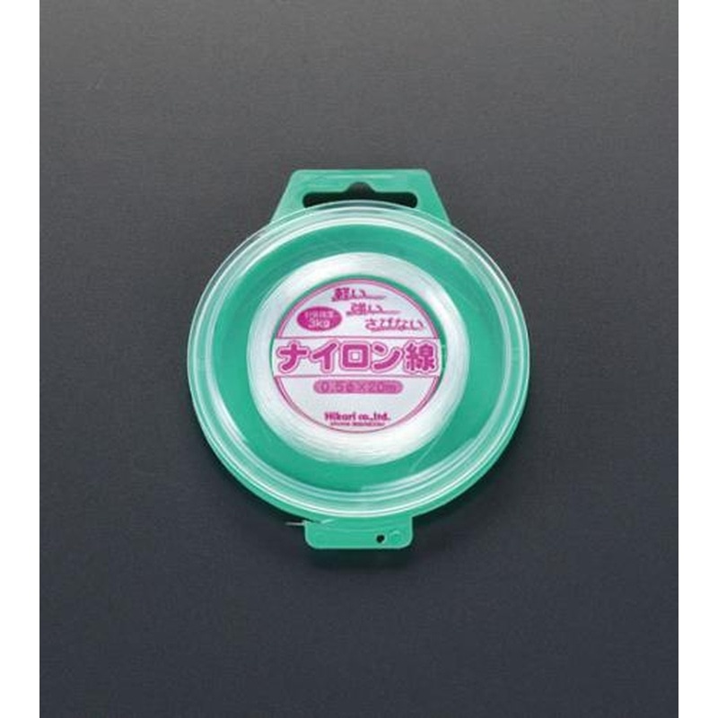エスコ EA628AG-9 1.25mmx10mナイロン糸 1個(ご注文単位1個)【直送品】