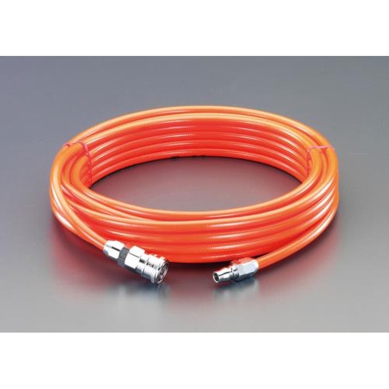 エスコ EA125CD-10 8.5/12.5mmx10mウレタンホース(カプラー付) 1個(ご注文単位1個)【直送品】