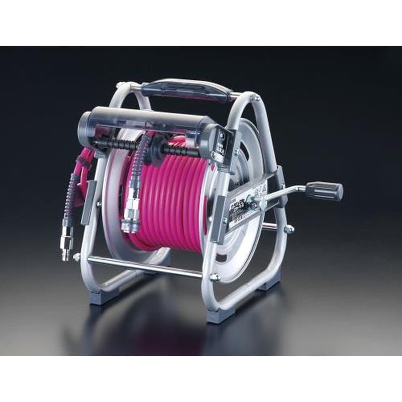 エスコ EA124BA-2 8.5mmx30mエアーホースリール(ウレタン製) 1個(ご注文単位1個)【直送品】
