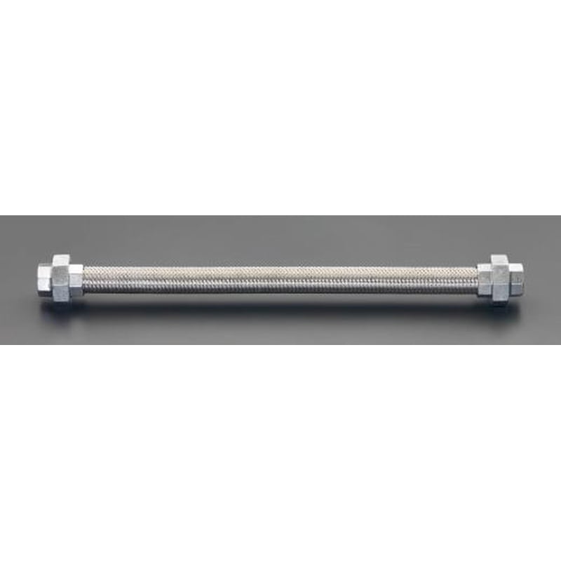 エスコ EA469ED-20 Rc2”x700mmフレキシブルチューブ(ユニオン式/SUS) 1個（ご注文単位1個）【直送品】