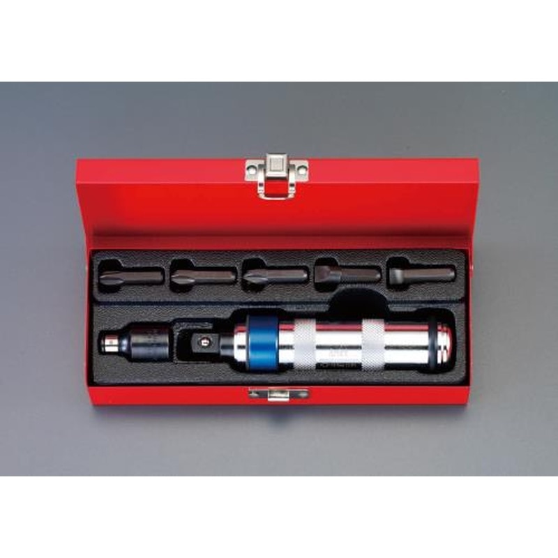 エスコ EA550XB-2 1/2”DRインパクトドライバーセット(5/16”Hexビット用) 1個（ご注文単位1個）【直送品】