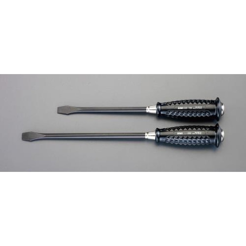 エスコ EA557BK 2本組［-]ドライバー・割柄(150，200mm) 1個（ご注文単位1個）【直送品】