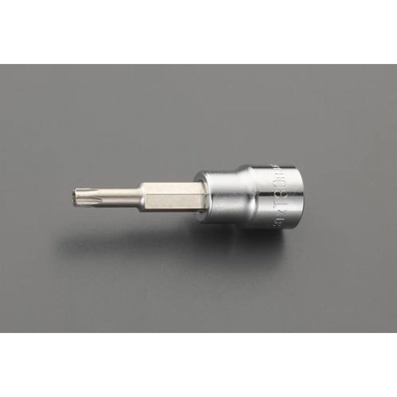 エスコ EA618JW-9 3/8”DR/T9/x55［Bore-Torx]ビットソケット 1個（ご注文単位1個）【直送品】