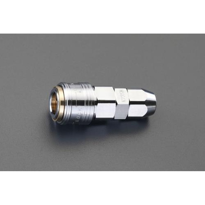 エスコ EA140EF-6.5R 6.5mmカップリング(ウレタン・ワンプッシュ・ロック機構) 1個(ご注文単位1個)【直送品】