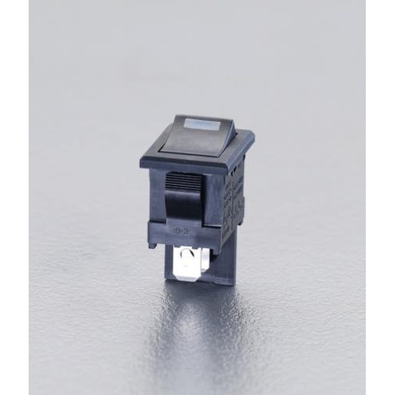 エスコ EA940DH-451 125V/10A単極単投LED照光ロッカースイッチ/高容量型 1個(ご注文単位1個)【直送品】