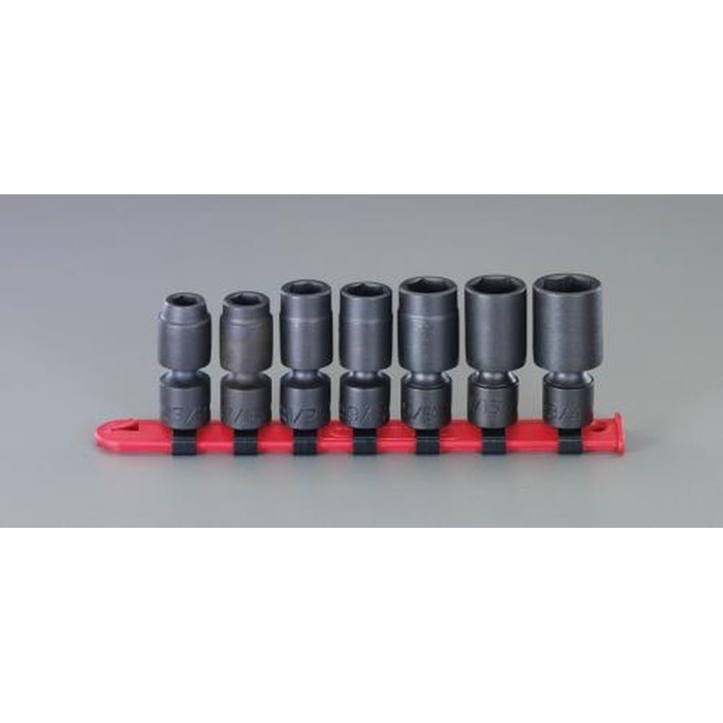 エスコ EA164WC 3/8”DRユニバーサルインパクトソケットセット 1個(ご注文単位1個)【直送品】