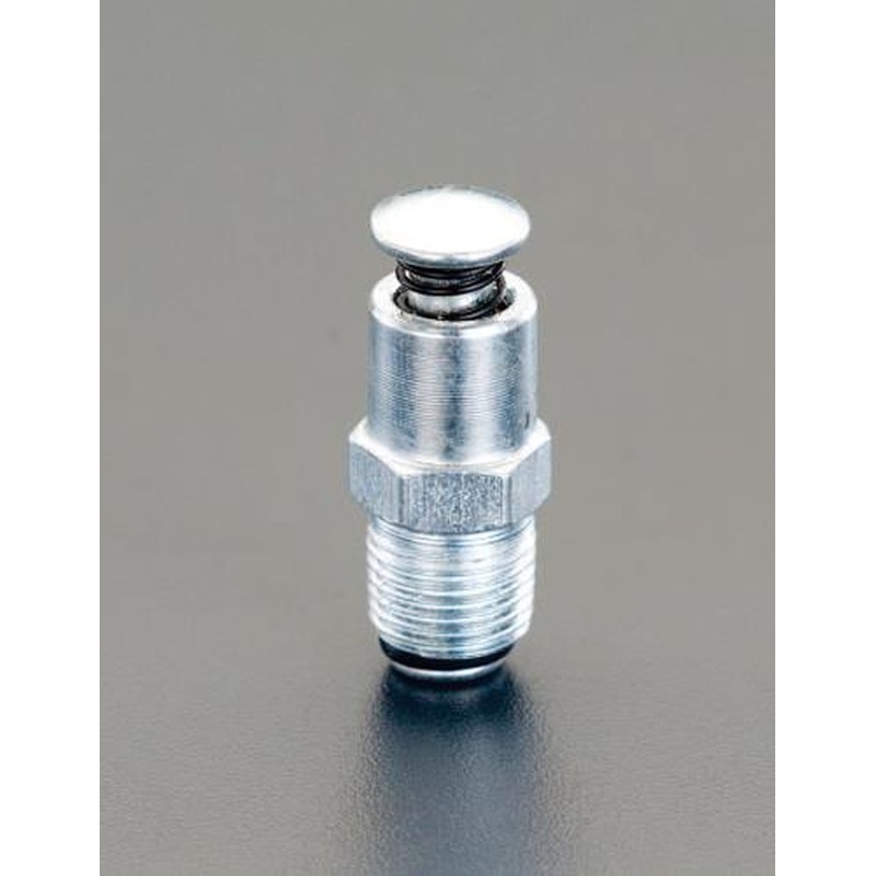 エスコ EA991CN-115 1/8”NPTグリースポンプ用エアー抜きバルブ 1個（ご注文単位1個）【直送品】