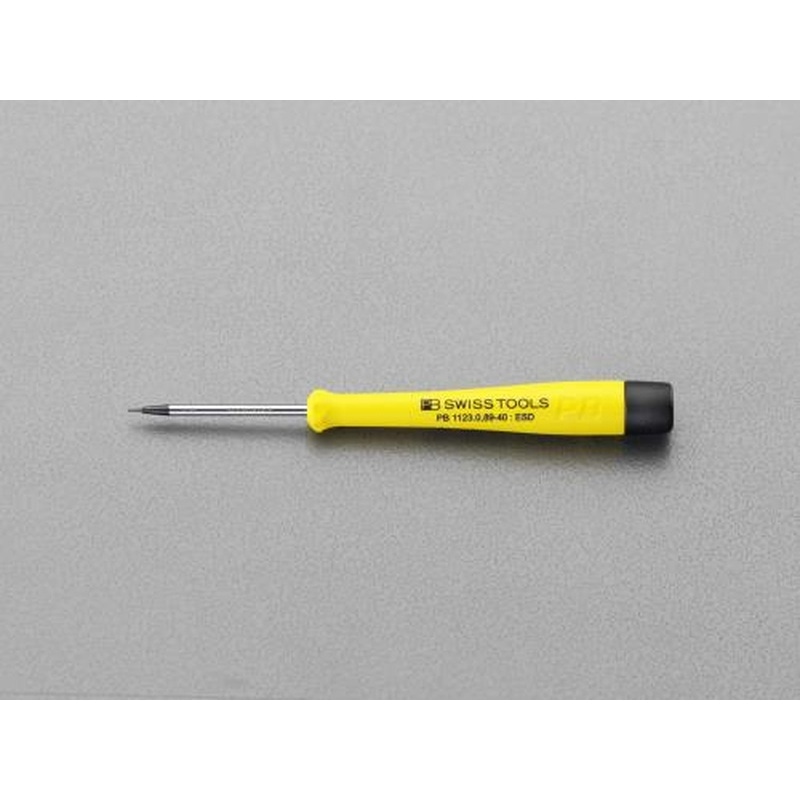 エスコ EA552AH-3 3.0x165mm［Hexagon]ドライバー(精密ESD) 1個（ご注文単位1個）【直送品】
