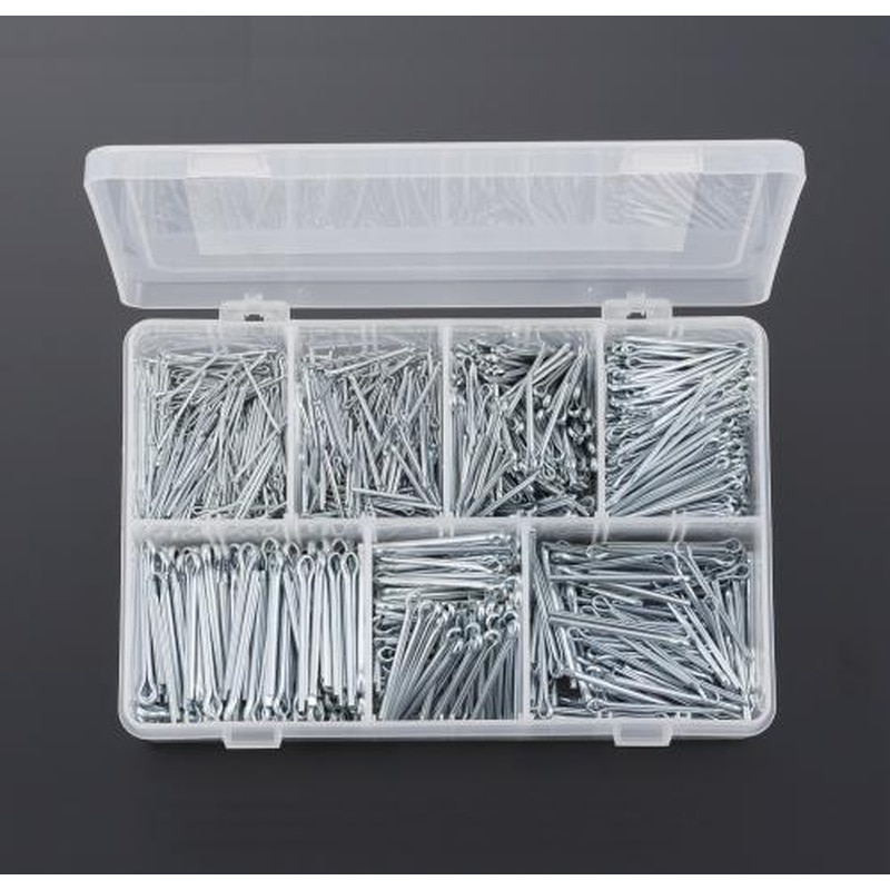エスコ EA949YN 1/16”-5/32”割ピンセット 1個(ご注文単位1個)【直送品】