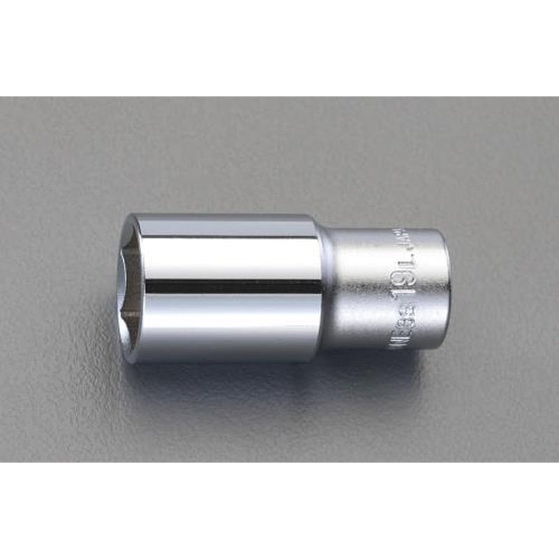 エスコ EA618JL-12 3/8”DRx12mmディープソケット 1個（ご注文単位1個）【直送品】
