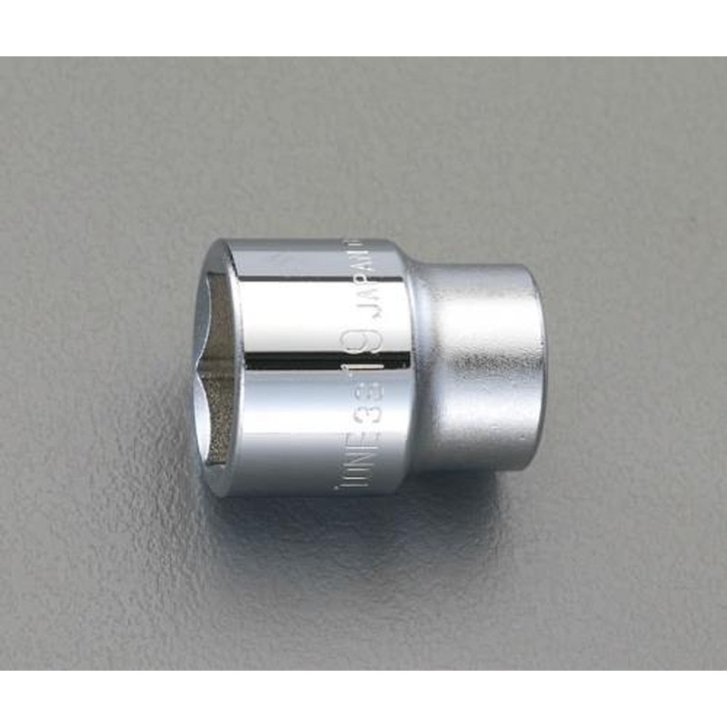 エスコ EA618JK-18 3/8”DRx18mmソケット 1個（ご注文単位1個）【直送品】
