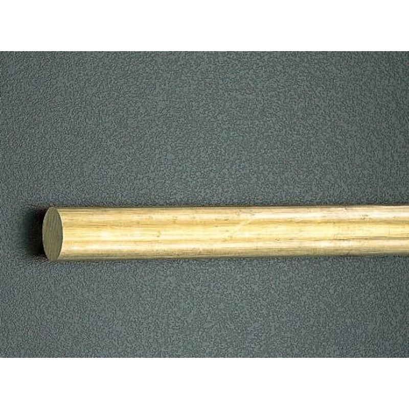 エスコ EA441BF-12 12x600mm黄銅丸棒(鍛造用) 1個（ご注文単位1個）【直送品】