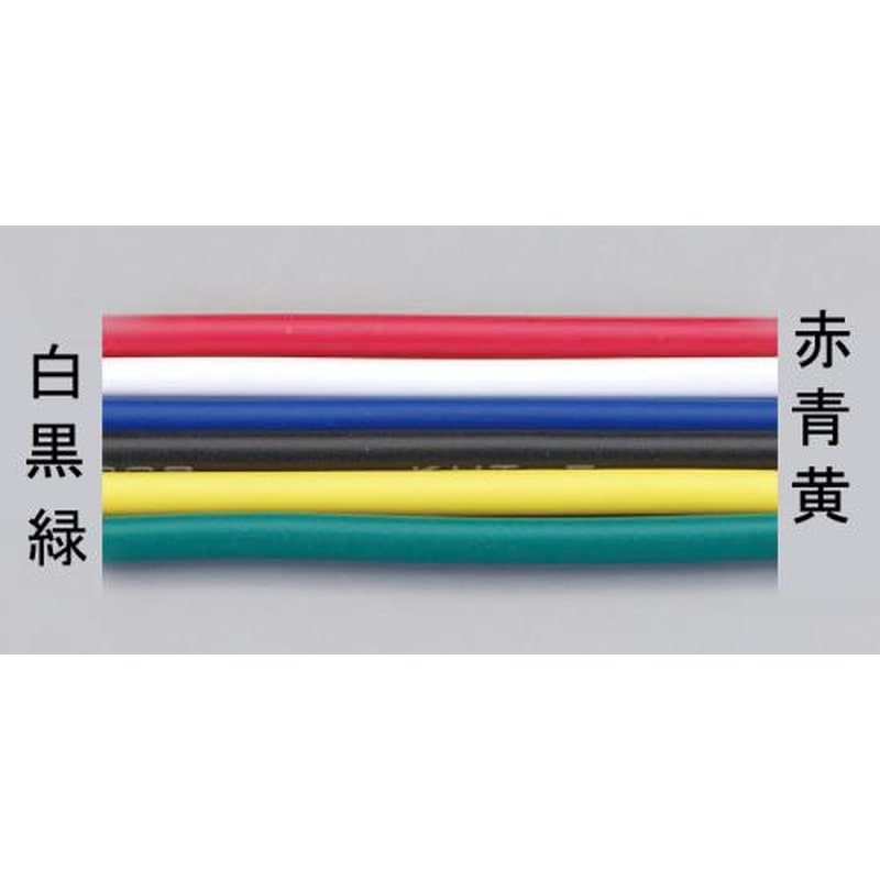 エスコ EA940AM-56 0.5m㎡x20mビニールコード［VSF](緑) 1個（ご注文単位1個）【直送品】