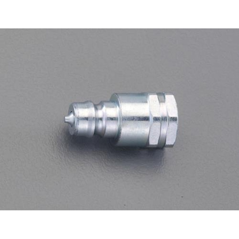 エスコ EA425DR-8 G1”雌ねじプラグ(油圧用/バルブ付) 1個(ご注文単位1個)【直送品】