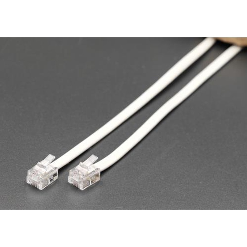 エスコ EA764CA-20 20mモジュラーコード(6極4芯) 1個（ご注文単位1個）【直送品】