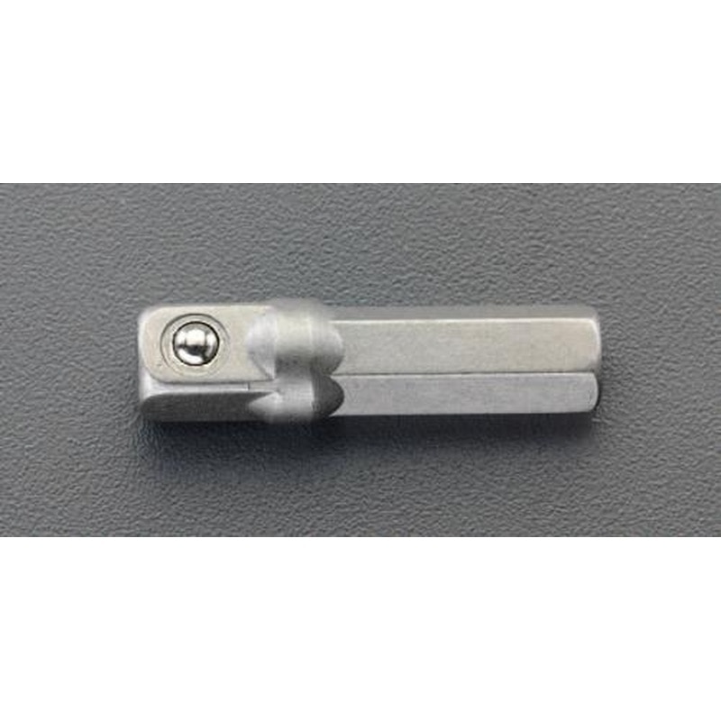 エスコ EA618AX-120 1/4”DRx1/4”HEX/30mmソケットアダプター 1個（ご注文単位1個）【直送品】