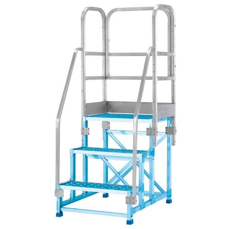 エスコ EA903BM-72 左右・正面手すり(3段用/EA903BM-3用) 1個（ご注文単位1個）【直送品】