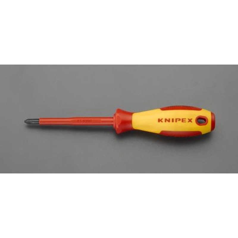 エスコ EA560KB-4 #4x200mm［＋]ドライバー(絶縁) 1個（ご注文単位1個）【直送品】