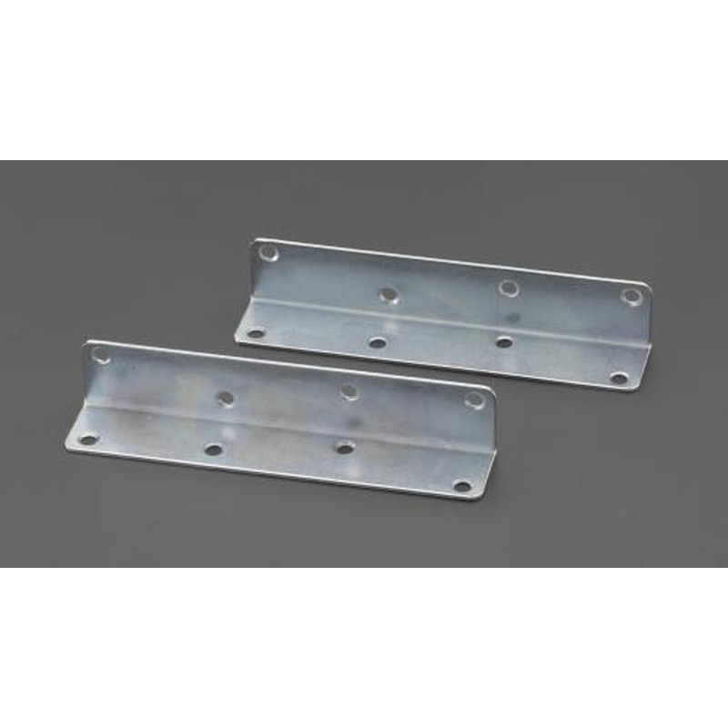 エスコ EA951EF-41 18x18x80mmアングル(スチール製/2個入) 1個（ご注文単位1個）【直送品】