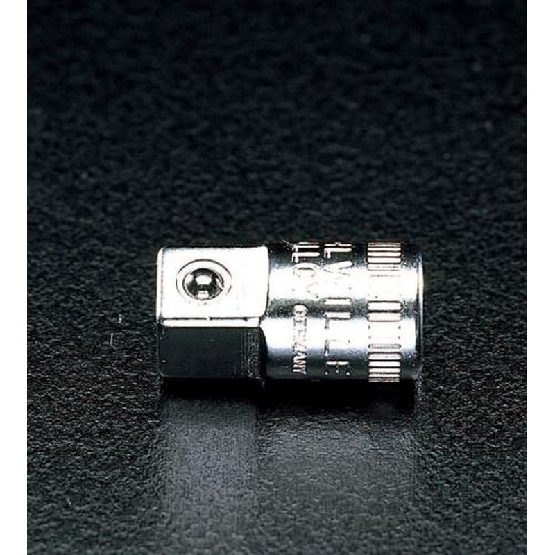 エスコ EA617XR-24 1/4”DRx1/2”DR凹凸ソケットアダプター 1個（ご注文単位1個）【直送品】