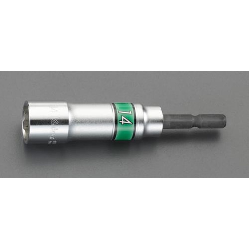 エスコ EA612AC-8 8mm電ドルソケット(サーフェイス) 1個(ご注文単位1個)【直送品】