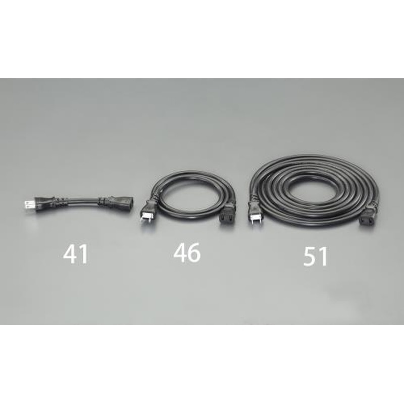 エスコ EA815GA-42 AC125V/12Ax0.2m延長コード 1個（ご注文単位1個）【直送品】