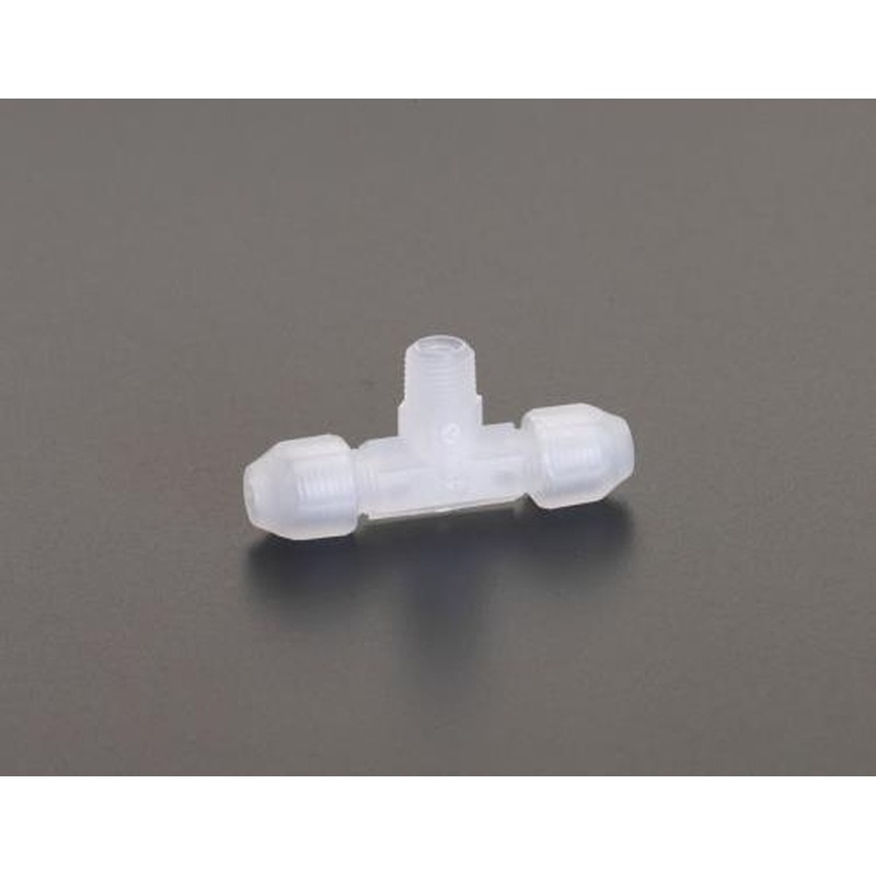 エスコ EA425JF-81 8mmxR1/8”ユニオン(雄ねじティー/PP製) 1個（ご注文単位1個）【直送品】